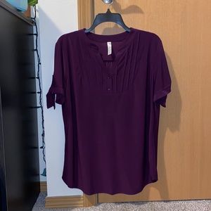 XL Purple blouse